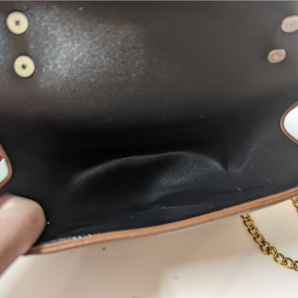 Ladies Light Brown Crossbody Bag - Picture 5 of 5